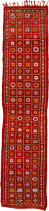 Antique Moroccan Runner Rug (3' x 16')